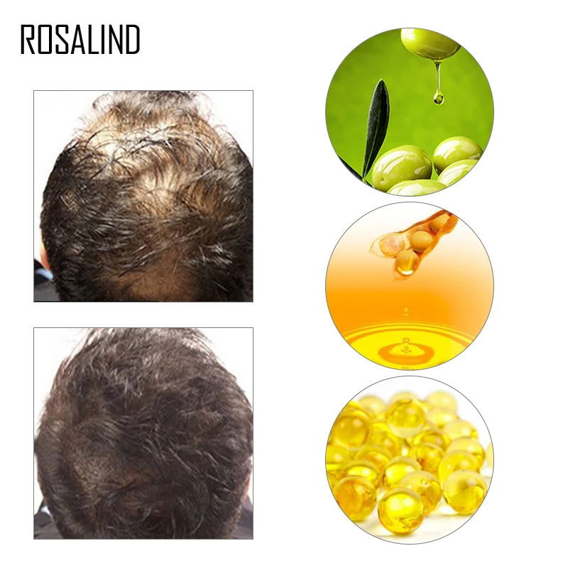 ROSALIND Кератиновое лечение волос эссенция сыворотка волосы маска Кератиновый шампунь для выпадения волос восстанавливающий сухой ущерб Уход масло для волос