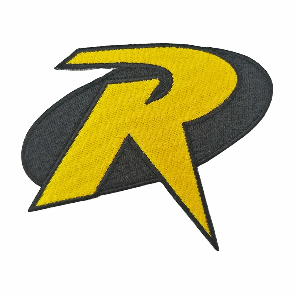 Movie ROBIN R Mini front jacket vest patch clothing decoration cool biker motorcycle mini patches DIY logo (1)