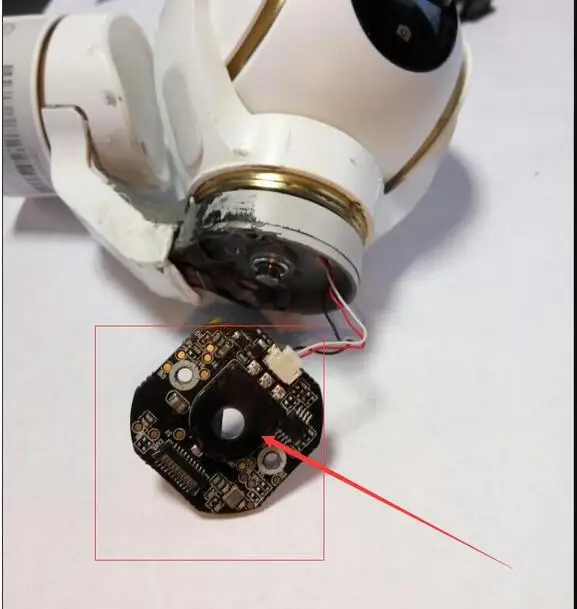XIAO RC Дрон 4K версия Квадрокоптер запасные части PTZ печатная плата (часть