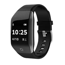 Genvivia пульсометр шаг изогнутая поверхность дизайн Смарт Bracet для детей женщин мужчин монитор ph Кварц Военный# w30