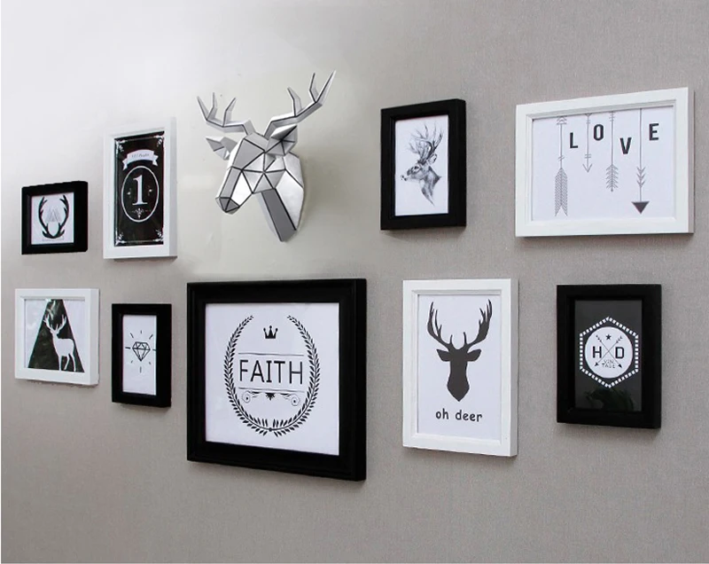 3D-Modern-Deer-Head-Sculpture-44x37x21cm-Murals-Ho_05