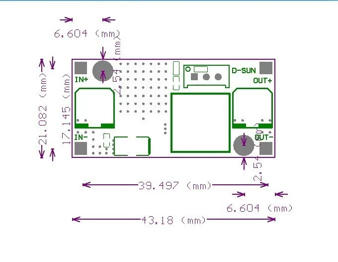 400KHz Switching Frequency XL6009 DC-DC Step-up Boost Power Converter Module