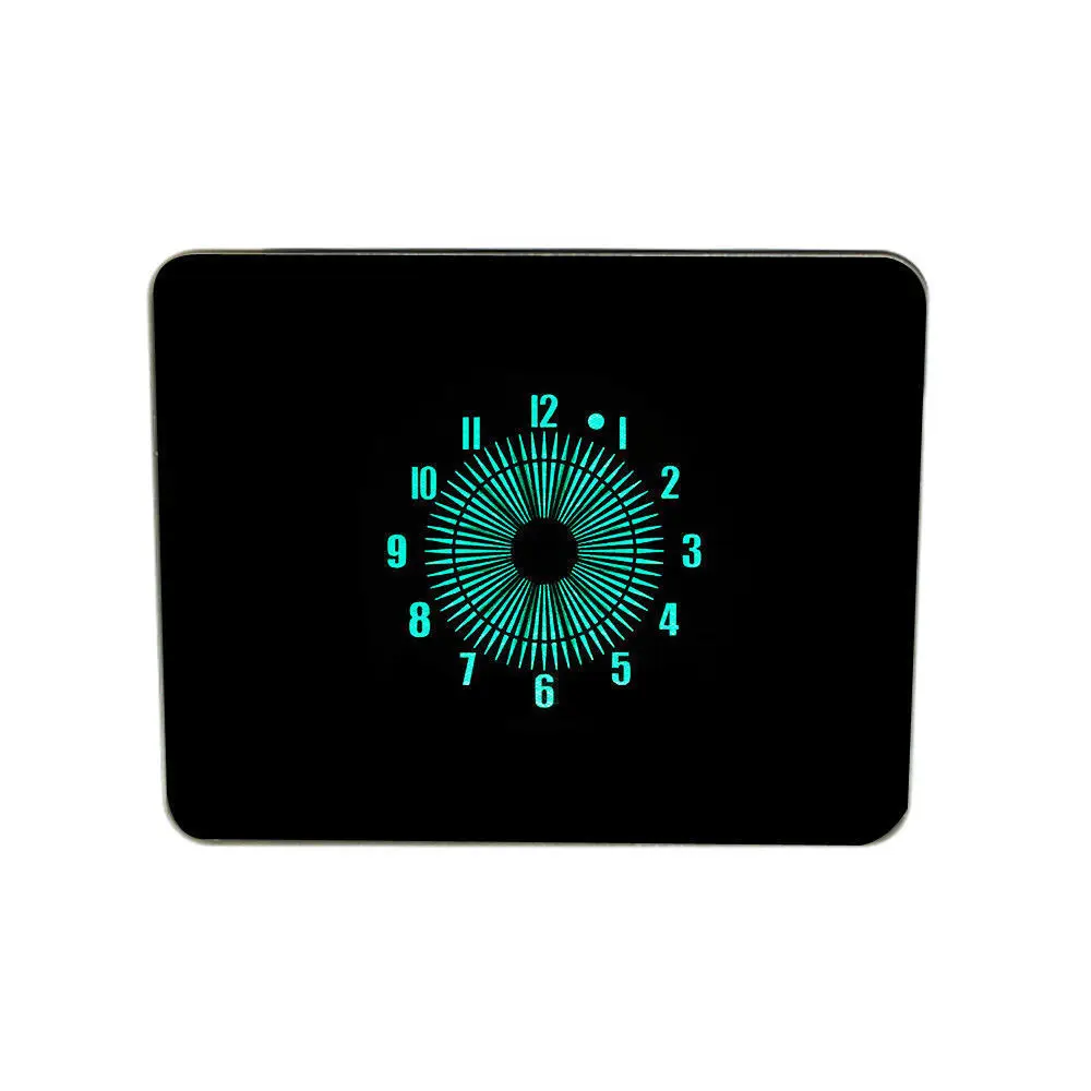 Hi Fi Mini VFD часы с указкой цифровым дисплеем алюминиевый чехол USB в аналоговом