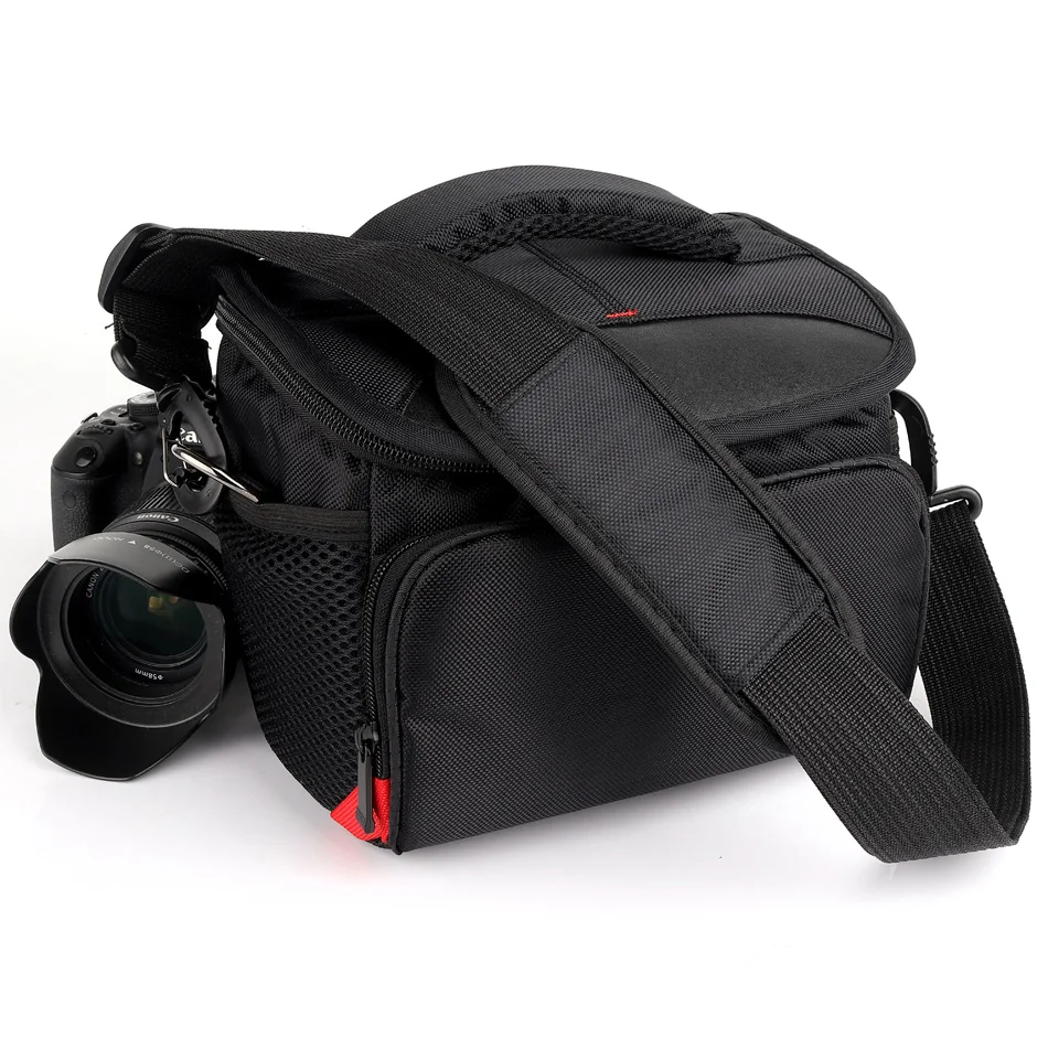 Купить DSLR камера сумка Fotografia чехол для камеры Nikon Canon sony alpha Fujifilm Panasonic Olympus фото рюкзак чехол для объектива