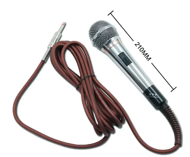 Микрофон для караоке, микрофон, ручной, 5 м, проводной конденсаторный микрофон, чистый голос, для караоке, Вокальная музыка, производительность, MICSY308