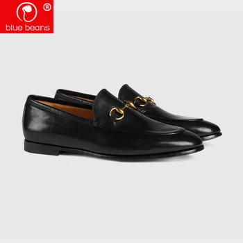 blue beans Jordaan cow leather shoes woman horsebit loafer shoes Ma'am Miller single shoes women's Occupation dress Flat shoes blue beans Jordaan cow leather shoes woman horsebit loafer shoes Ma'am Miller single shoes women's Occupation dress Flat shoes