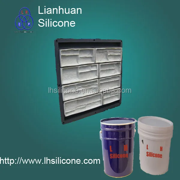 2 части форма для искусственных камней Платиновый силикон Резина | Мебель