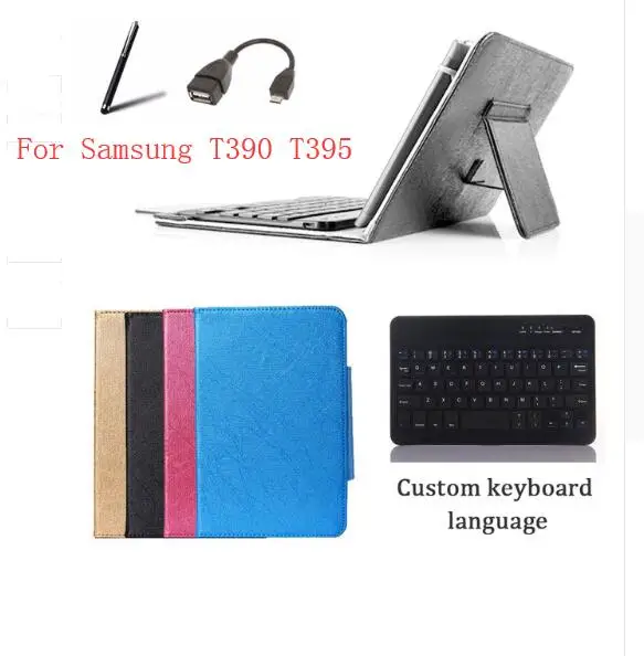 Чехол с Bluetooth клавиатурой для планшета Samsung Galaxy TAB Active2 Active 2 T390 T395 Φ SM 8 дюймов + USB