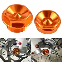 ล้อหน้าแกนคอ Alxe Nut สำหรับ KTM 125 200 250 300 350 450 530 SX SXF EXC EXCF XC XCW Husqvarna Husaberg FE FC TE TC