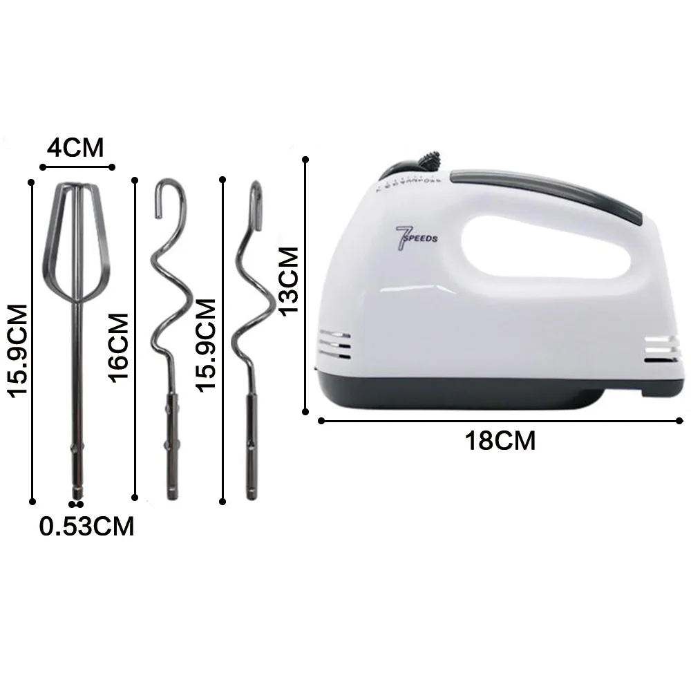 Us Plug 220 V Мини веничек для сбивания яиц Электрический Миксер ручной миксер яиц Блендер с 4 разных типа мешалка крем миксер кухонный т