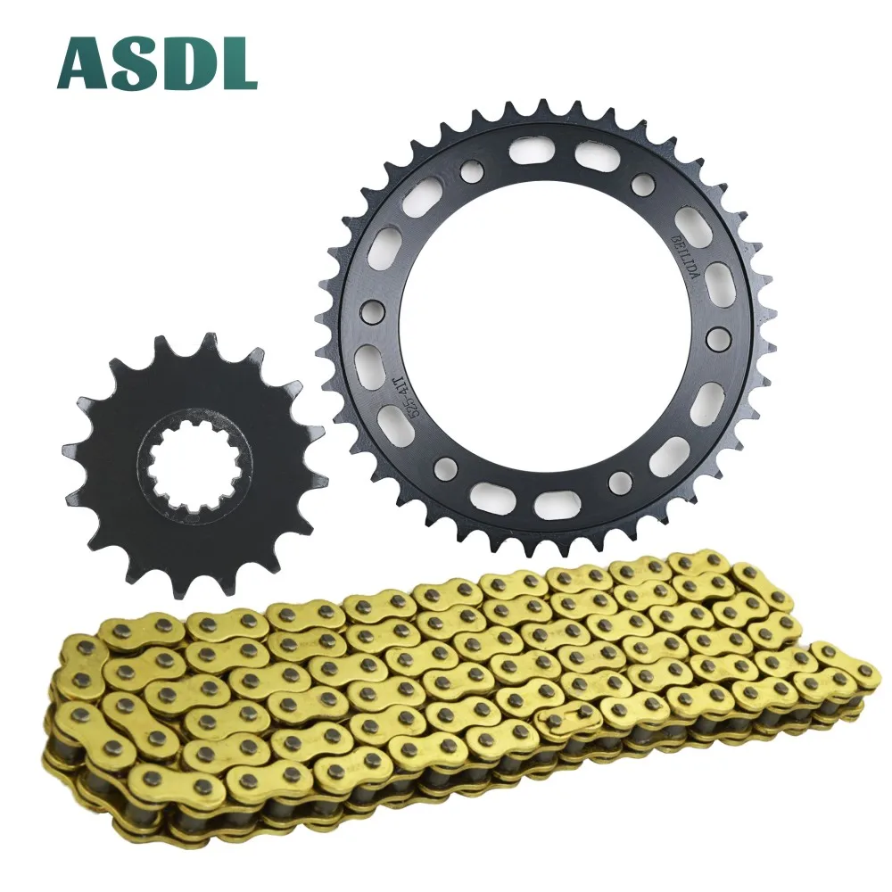 

Motorcycle Best Motor 16T Front 41T Rear Sprocket Chain Set With 525 Kits For HONDA CBR600 RR CBR 600 2013 2014 2015 2016