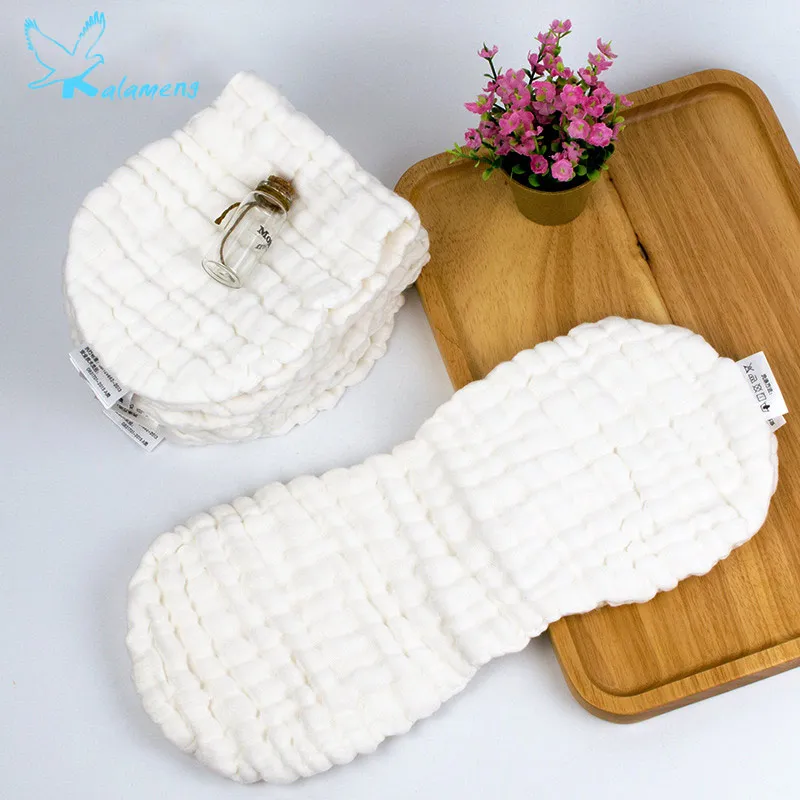 Kalameng Baby Nappies Gauze Diapers Peanut Wash 12 Layers Cotton