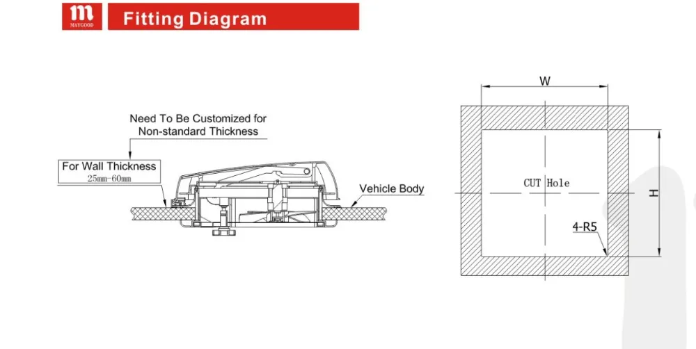 280x280 мм 11x11 дюймов RV Caravan дом на колесах Skylight оконный люк на крыше с 12V электрическим вентилятором