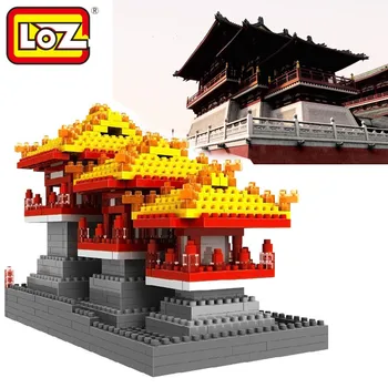 

LOZ Famous Chinese Architecture Imperial Daming Gong Palace Building Blocks Diamond Blocks DIY Assembly Bricks Toys for Kids9373