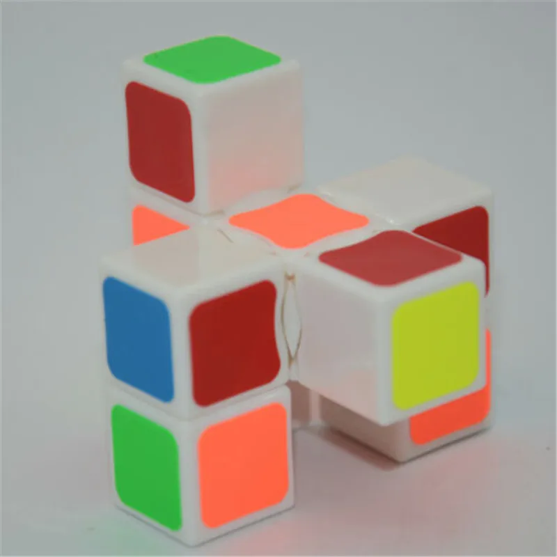 Новое поступление 1x3x3 Магический кубик Рубика скоростной Белый гладкая головоломка твист куб с наклейкой для детские развивающие игрушки подарок