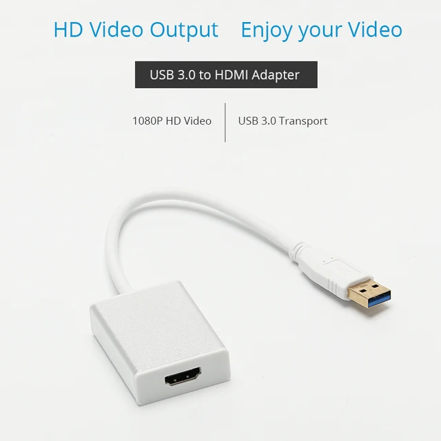 Usb 3.0 Hdmi 1080p Hd Video Adapter Converter  Usb Hdmi Adapter Tv Display  - Usb 3.0 - Aliexpress