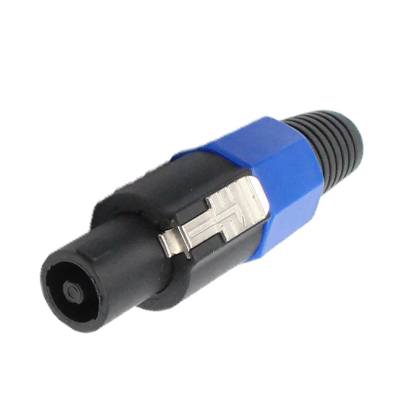 1PCS powercon Speakon xlr 4Pin Locking Amp Speaker Connector Adapter