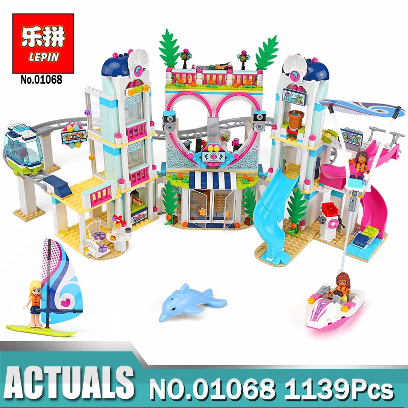 2018 New Lepin 01068 1139pcs Friends Heartlake City Resort Sets