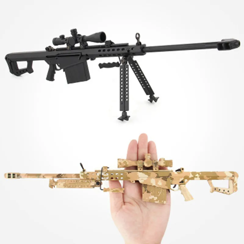 1:4 DIY Barret металлическая модель пистолет игрушка не может снимать коллекция детский подарок 35 см