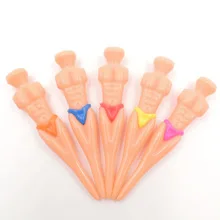 80 мм + 6 шт. пластиковые новые телесные мужские модели гольфы Divot Tool Blue|tee supplier|tool