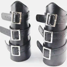 Панк мягкий кожаный индивидуальный широкий ремешок кожаный браслет бар шоу на сцене браслет Высокое качество завод горячая распродажа