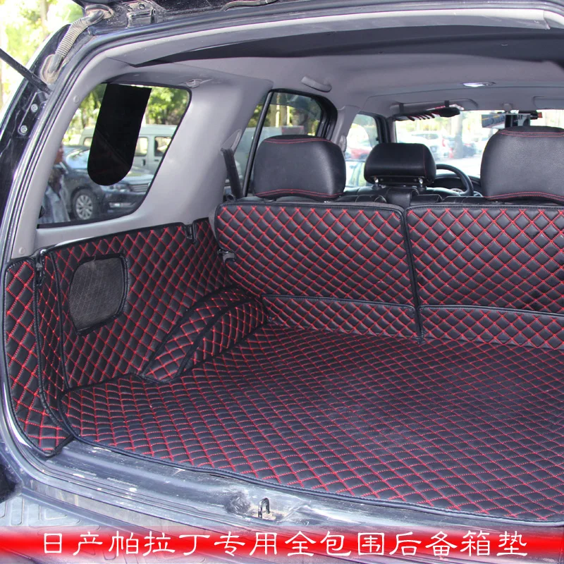 

custom fit car cargo mat car trunk mat for nissan paladin 2009 2010 2011 2012 2013 2014 2015 5d cargo liner