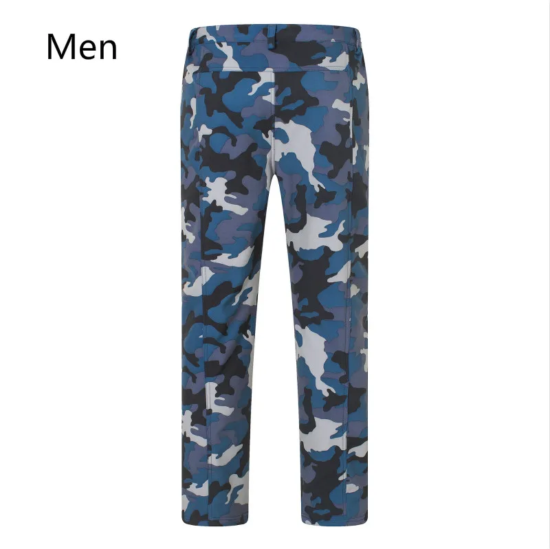 Otoño e invierno, senderismo Deporte Pantalón de piel de tiburón de camuflaje asalto ropa de lana caliente trekking camping abrigo Otoño e invierno, senderismo Deporte Pantalón de piel de tiburón de camuflaje asalto ropa de lana caliente trekking camping abrigo