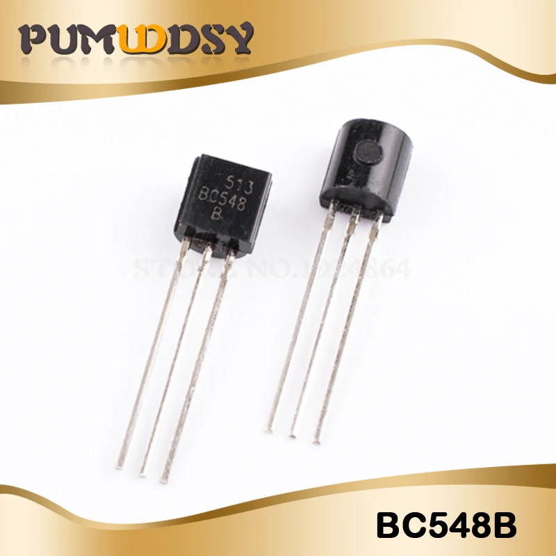 

100pcs BC548 BC548B TO-92 Transistor NPN IC