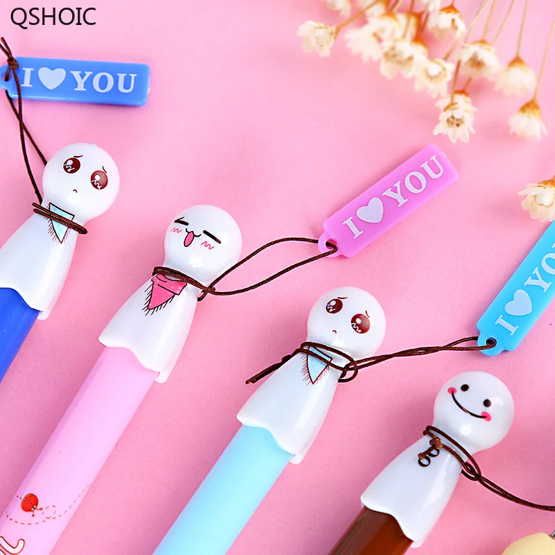 Гелевая ручка Sunny Dolls 60 шт./лот 0 38 мм тонкий наконечник ручки с черными чернилами