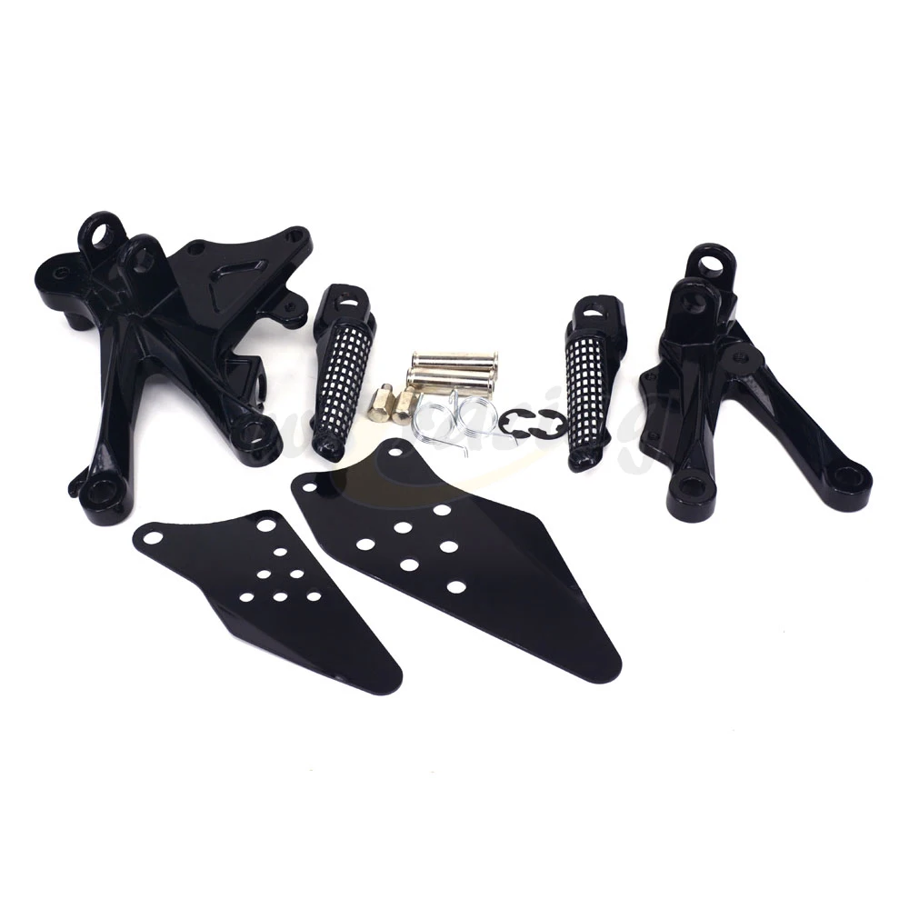 

Motorcycle Footrests Front Foot Pegs Pedals Rest Footpegs For KAWASAKI ZX10R ZX-10R 2006-2010 2006 2007 2008 2009 2010