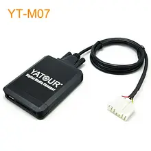 Coche mp3 usb sd yatour cambiador de cd para ipod aux con Bluetooth opcional para Lexus IS200 IS250 IS300 RX300 LX470 IS350 GS300 GS400