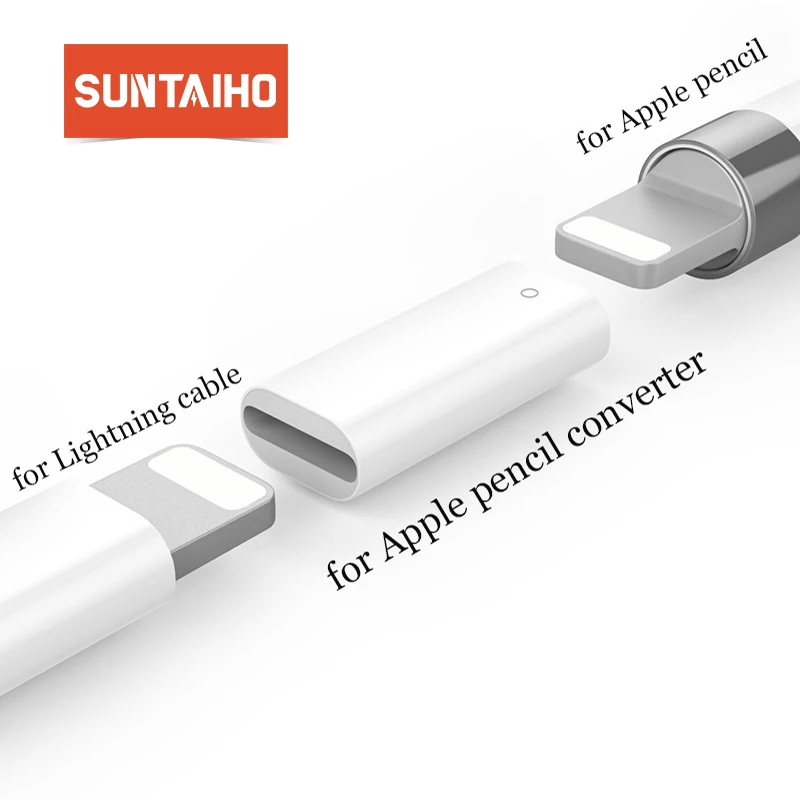 for Apple Pencil for Lighting Converter Cable Charging Female To Female Adapter Suntaiho For Apple Pencil Adapter for iPad Pro for Apple Pencil for Lighting Converter Cable Charging Female To Female Adapter Suntaiho For Apple Pencil Adapter for iPad Pro