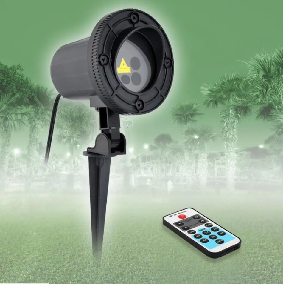 Outdoor RGB Star Laser Projector Light Waterproof Garden Christmas