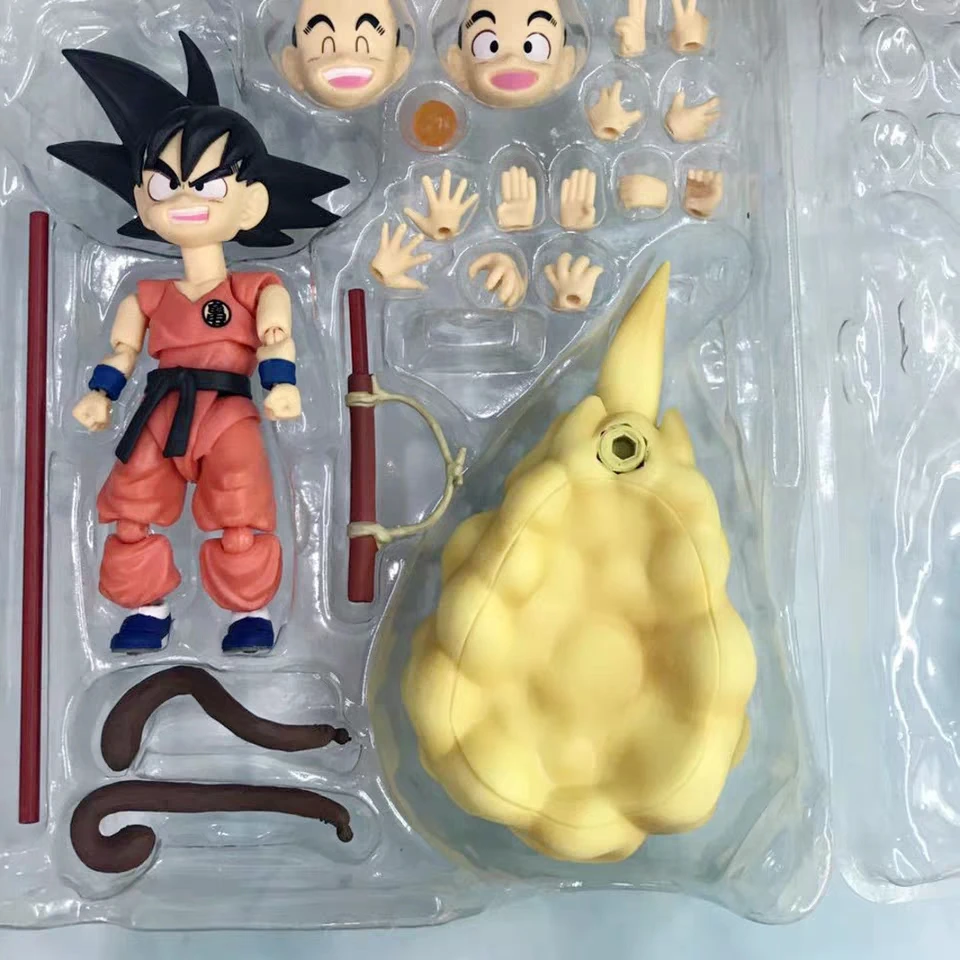 12 см SHFiguarts SHF Dragon Ball Z Kid Child Goku Gokou Figuarts ПВХ фигурка модель игрушки кукла для детей