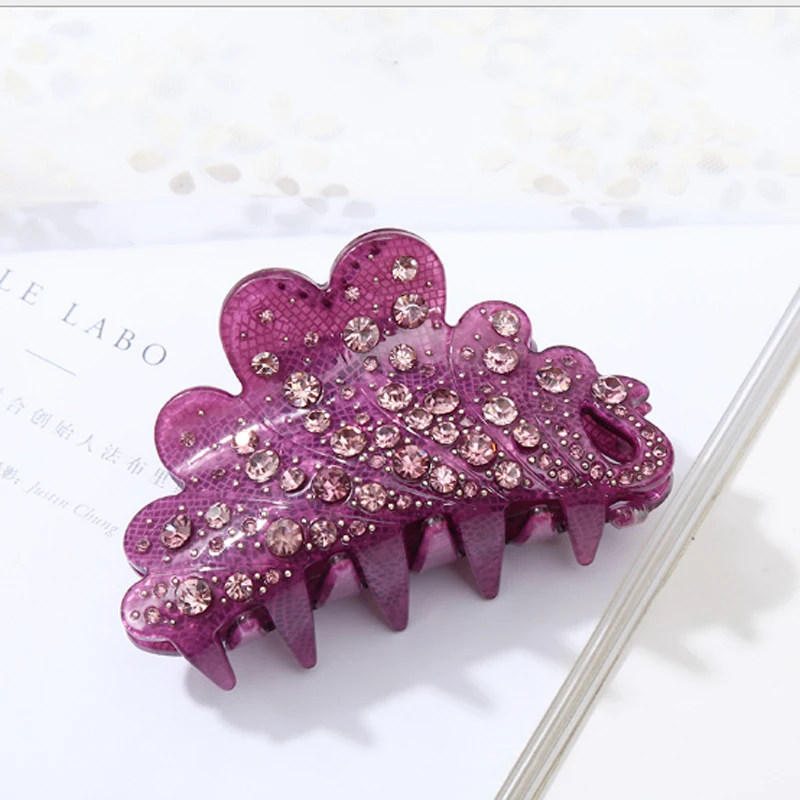 Luxury Full Rhinestone Hair Claws Hair Jewelry for women hair ornament
