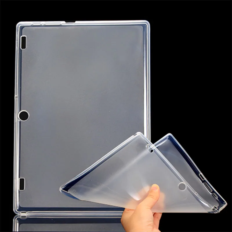 Черный прозрачный мягкий ТПУ гелевый Чехол на заднюю панель для lenovo Tab2 A10-30 TB2-X30F