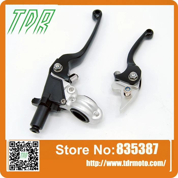 Folding Clutch and brake lever for dirt bike & dirt pit bike spare part