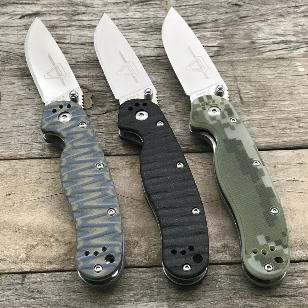 Складной нож LDT Mini RAT Model 2 ручка из стали G10 подшипниковый Тактический клинок для