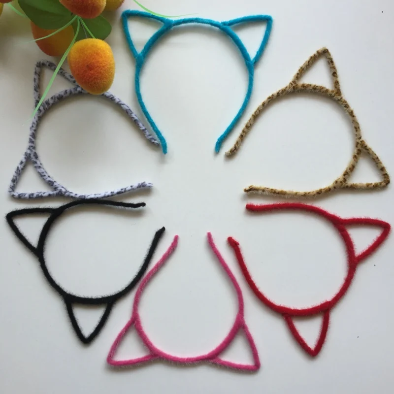 Buy Korean Lovely Plush Cat Ears Baby Headband Cute Women Girls Kids Hello