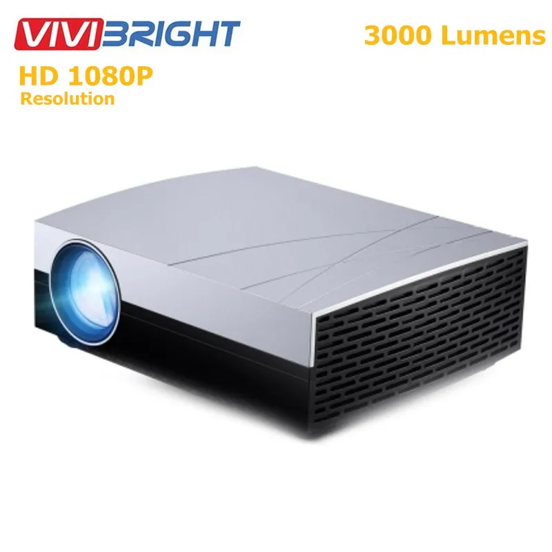 VIVIBRIGHT F20 UP HD LCD Home Theater Projector Android 6.0 1GB RAM 8GB ROM 3000 Lumens 1280 x 800 Resolution Bluetooth 4.0 | Электроника