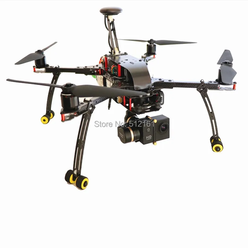 

DIY FPV drones DH410 folding 3K pure carbon quadcopter frame with landing gear upgrade