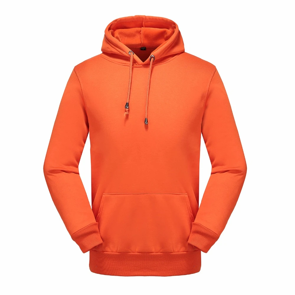 orange blank hoodie
