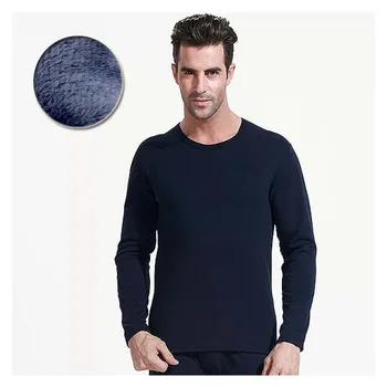 

Katesy 1 pc For Men 90%cotton Winter Thermal Underwear For Men Layered Cotton Velvet Thick Autumn clothing 2019