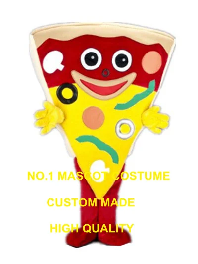 

Pizza Mascot Costume adult size new custom delicious pizza advertising food theme anime cosplay costumes carnival fancy 2988