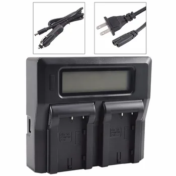 

DSTE LCD05A Dual Battery Charger with USB Port for Sony NP-FS10 NP-FS11 NP-FS12