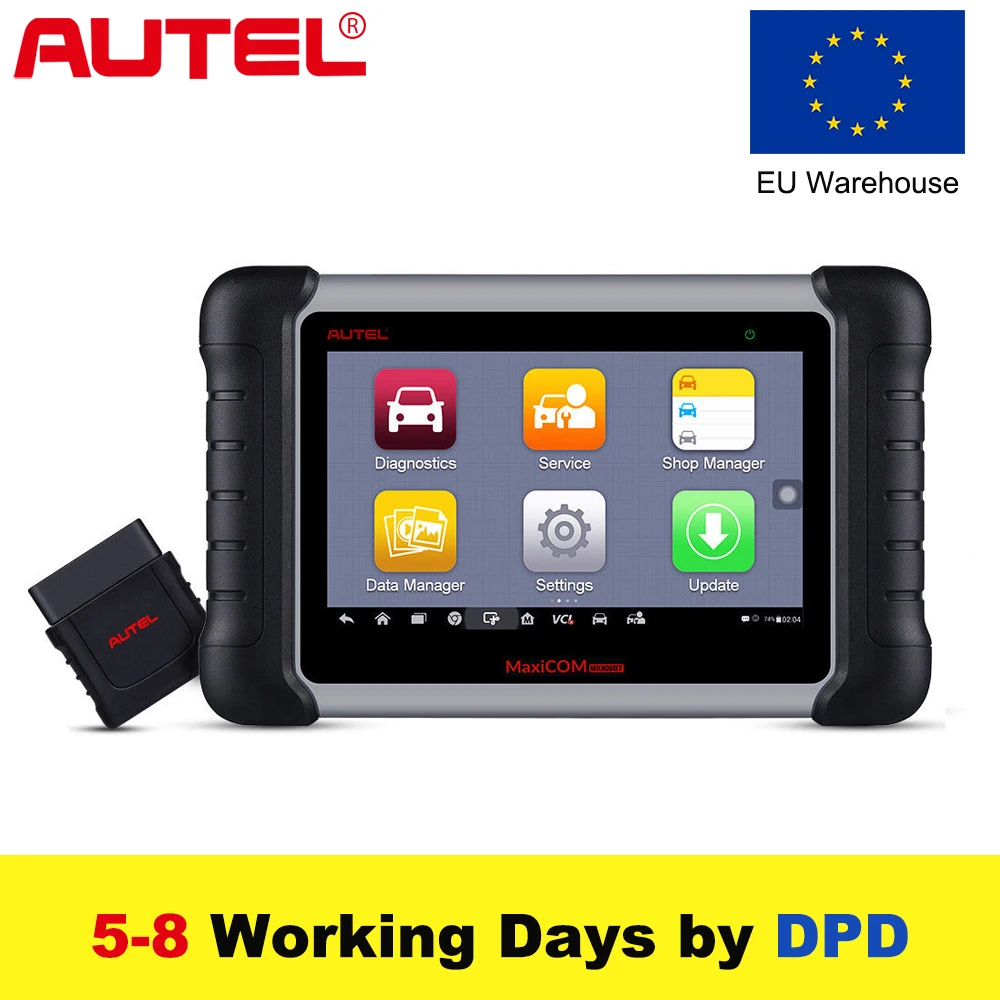 Autel MaxiCOM MK808BT OBD2 Scanner Car Diagnostic Tool Automotive Diagnosis Functions of EPB/IMMO/DPF/SAS/TMPS Autel MaxiCOM MK808BT OBD2 Scanner Car Diagnostic Tool Automotive Diagnosis Functions of EPB/IMMO/DPF/SAS/TMPS