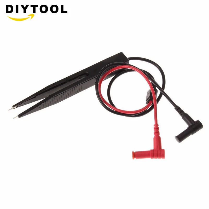 

SMD Inductor Test Clip Probe Tweezers for Resistor Multimeter Capacitor Meter Clip probe for SMD components