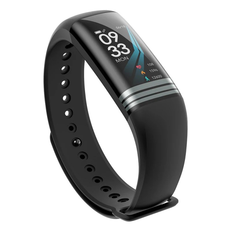 Smart Fitness Bracelet Continuous Heart Rate Monitor Blood Pressure Fitness Tracker Color Screen Smart Watch Men Women