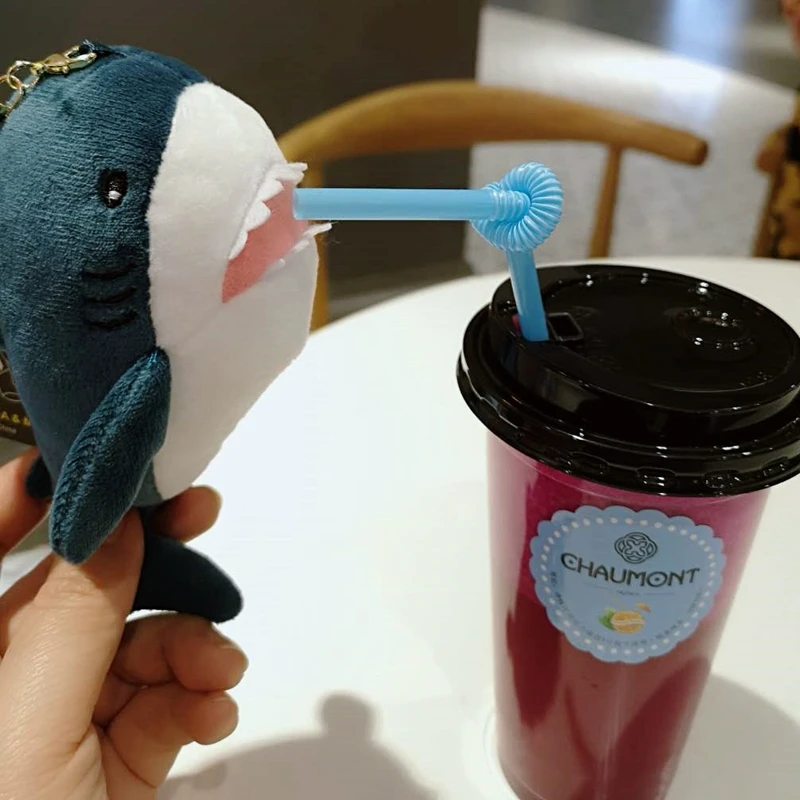 

15CM Funny Soft Bite Shark Plush Toy Girls Gifts Hot Keychain Shark Plush Toys Bag Decoration Stuffed Plush Toys for Children