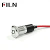 FILN FL1M-14FW-C 14mm panel hole led red yellow blue green car applicance symbol 12v led indicator light with 20cm cable ► Photo 3/6